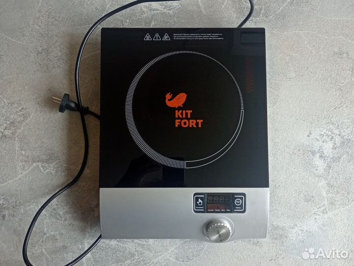 Индукционная плита бу kit fort кт-108, 2 кВт