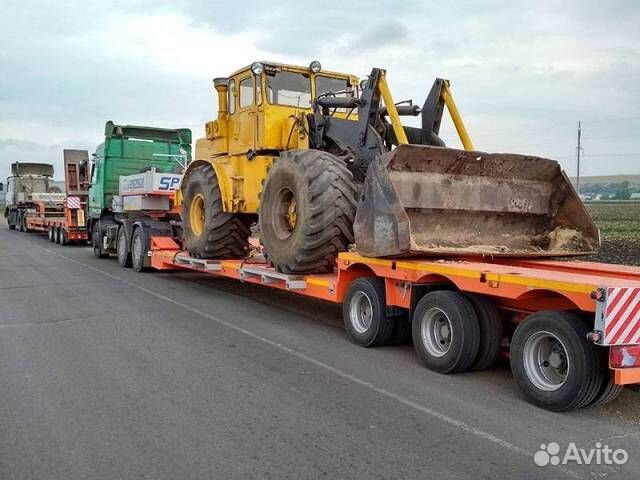 Услуги трала / негабаритные перевозки грузов