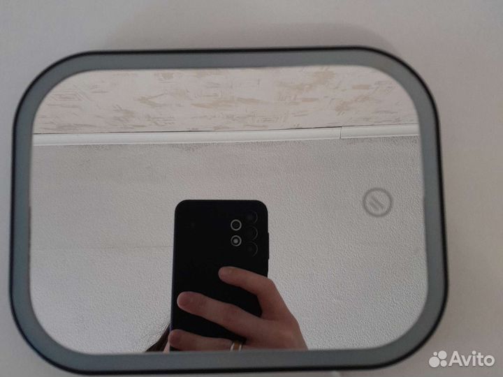 Зеркало с подсветкой настольное