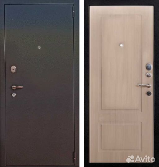 Дверь входная Союз 3K Классика Белёный дуб