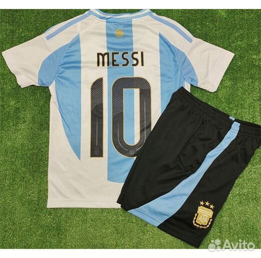 Форма подр. Аргентина messi 24/25 бело-голубая