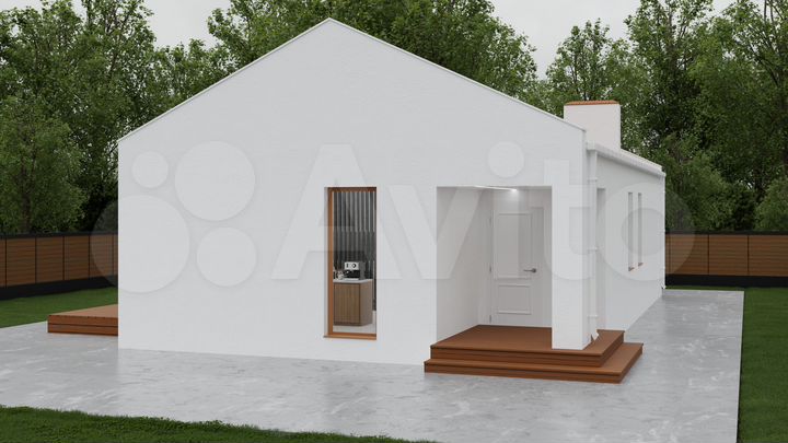 Дом 100 м² на участке 3,5 сот.