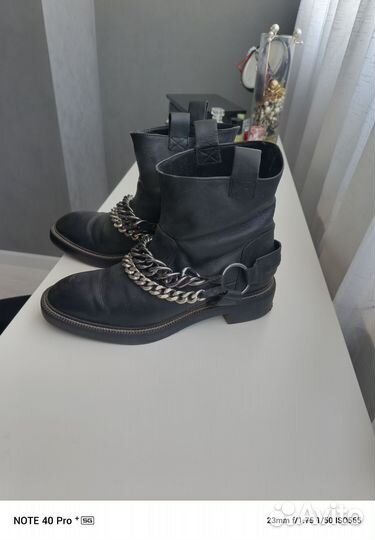 Полусапоги натуральная кожа