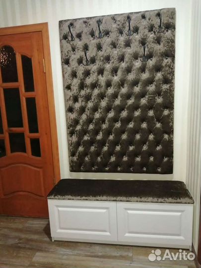 Вешалка, обувница, прихожая, каретная стяжка