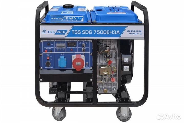 Дизель генератор TSS SDG 7500EH3A