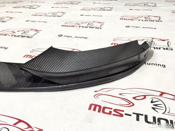 Губа BMW 4 series f32/36 M-Performance под карбон