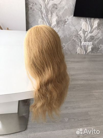 Голова манекен натуральные волосы