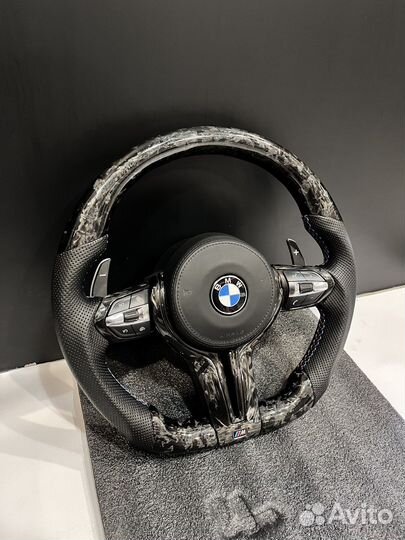 М Руль Кованый Карбон Bmw f03 f02 f10 f13