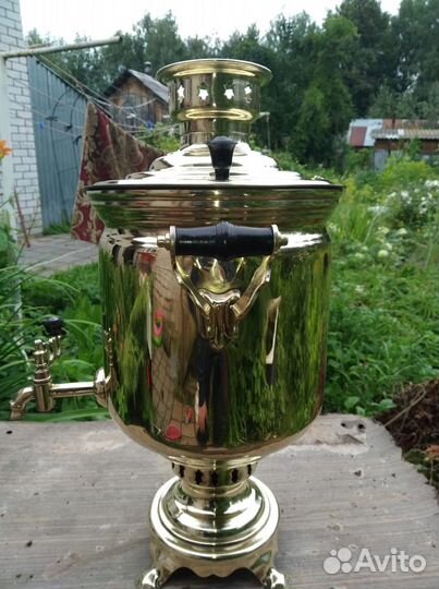 Самовар на 7 литров, угольный