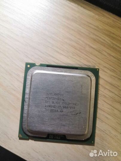 Процессор intel pentium 4 541 3.2 ггц 1 ядерный