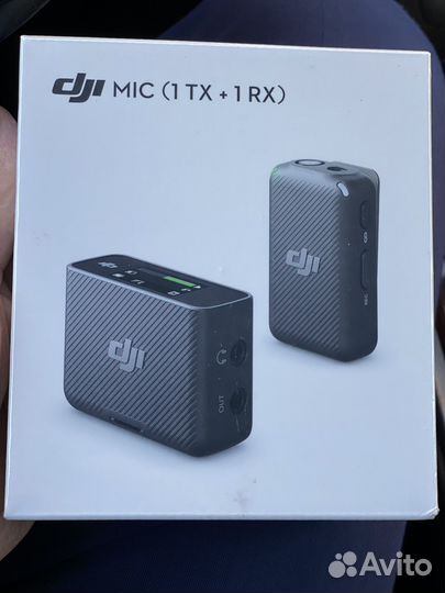 Микрофон DJI mic (1tx +1rx) новые,запечатанные