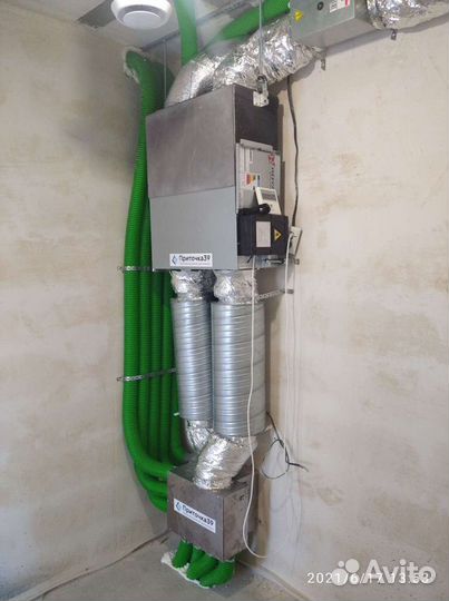 Приточно-вытяжная вентиляция