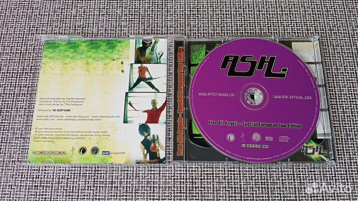 2CD Ash – Free All Angels (Germany 2001)