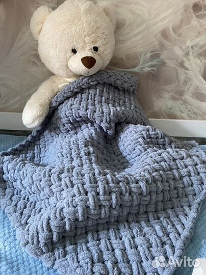 Плед плюшевый детский