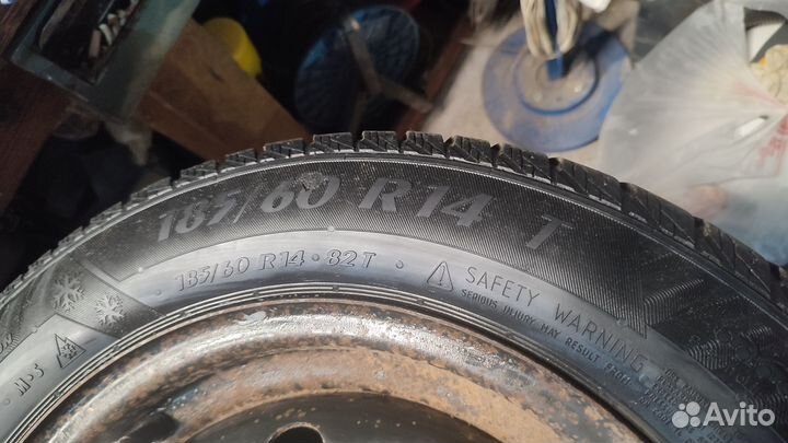 Зимние колеса в сборе r14