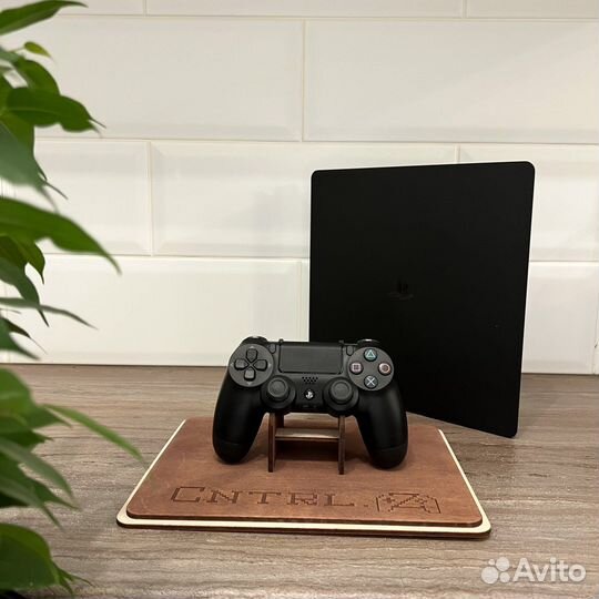 Sony PS4 Slim 1000GB+Подписка 400 игр онлайн