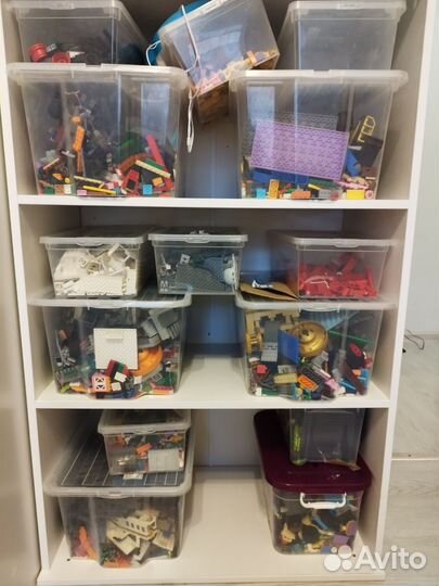 Lego россыпью с инструкциями