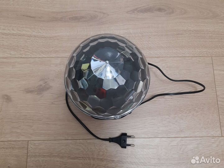 Диско шар музыкальный с usb