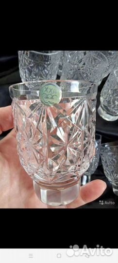 Фужеры, стопка, рюмки хрусталь СССР
