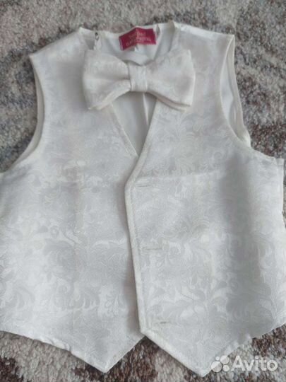 Рубашка с жилетом для мальчика