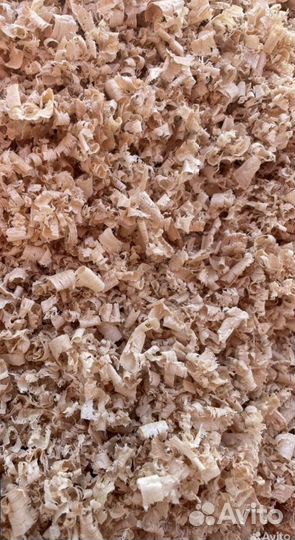 Опилки в мешках