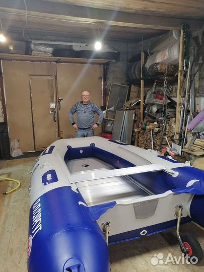 Лодка пвх Badger 390, плм, mercury ME 9.9 MH 169CC