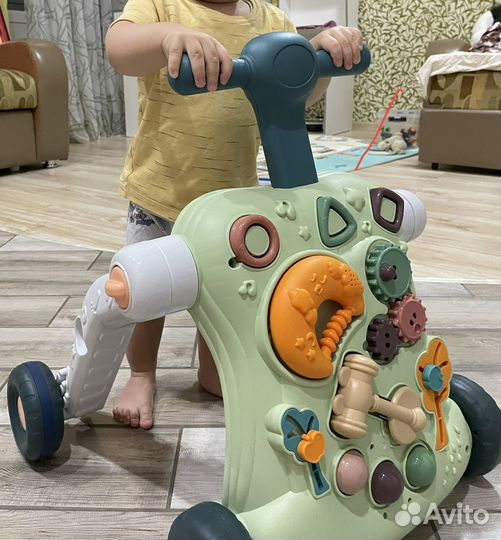 Ходунки каталка толокар самокат стол