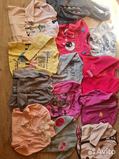 Вещи пакетом на девочку 92-104