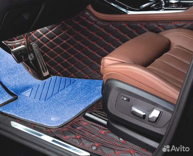 3D Коврики Range Rover Салон Багажник из Экокожи