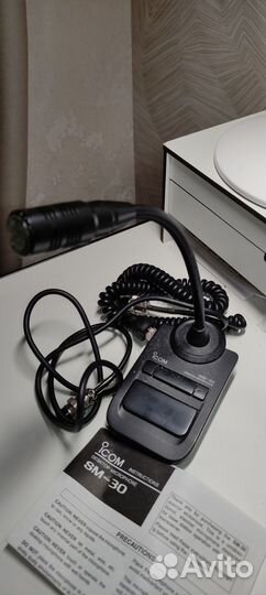 Микрофон настольный icom SM-30