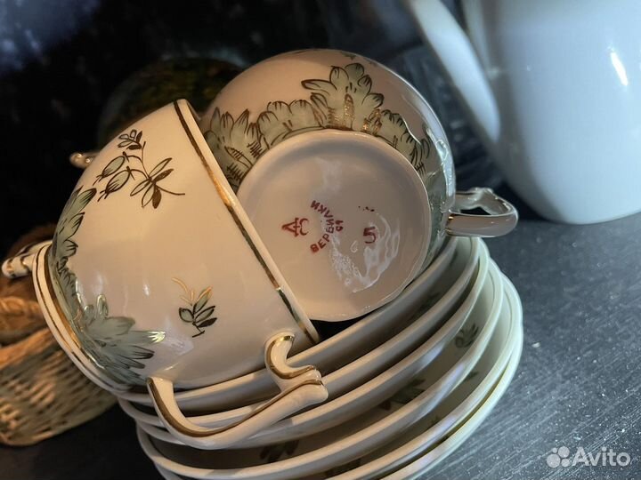 Посуда и аксуссуары из африки и фарфор