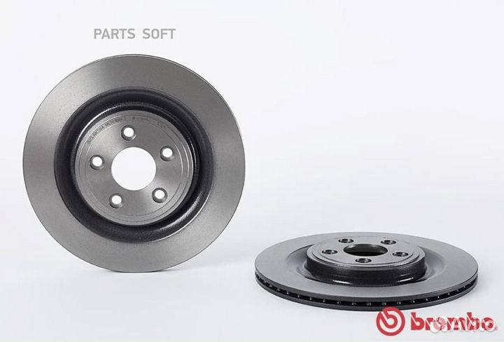 Brembo 09B31211 Диск тормозной задний 326mm PVT ок