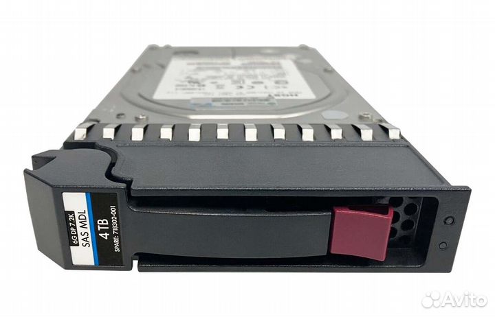Жесткий диск HP 718302-001 4Tb 7200 SAS 3,5