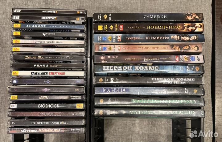 Продам игры PC и фильмы DVD