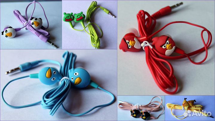 Наушники angry birds