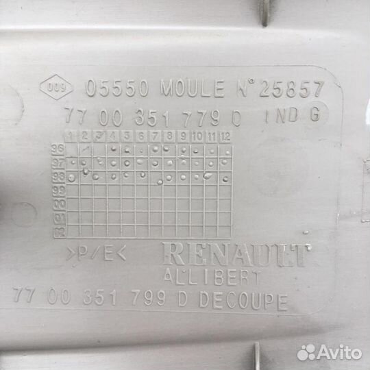 Обшивка стойки Опель Мовано