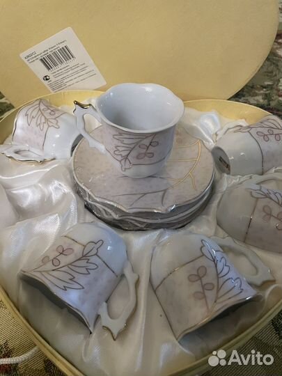 Новый кофейный сервис на 6 персон