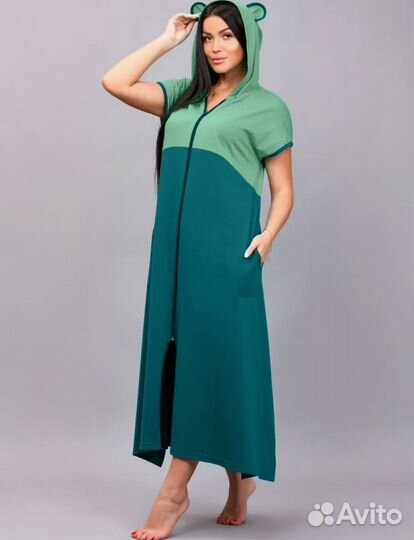 Домашний халат, платье женское 44-46 рр