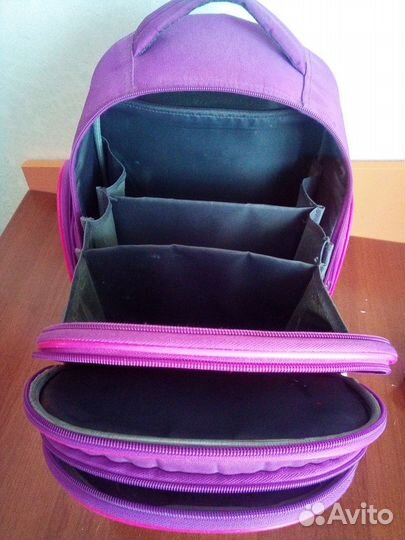 Ранец фиолетовый школьный для девочки