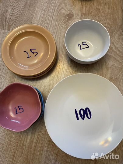 Тарелки разные СССР