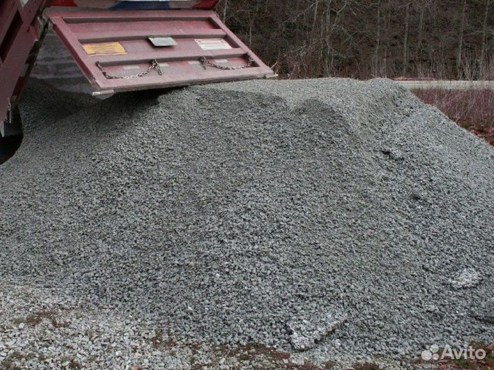 Щебень \ Земля гравийный дренажный от 3кубов
