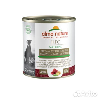 Almo Nature консервы Консервы для собак Говядина с