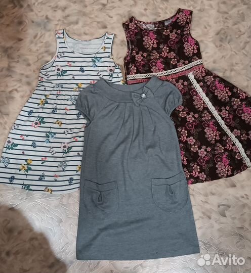 Платья пакетом для девочки 116 122
