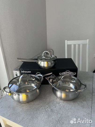 Набор посуды новый