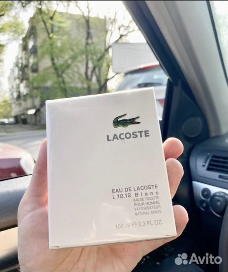 Lacoste белый духи