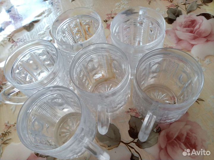 Посуда хрусталь стекло СССР разное