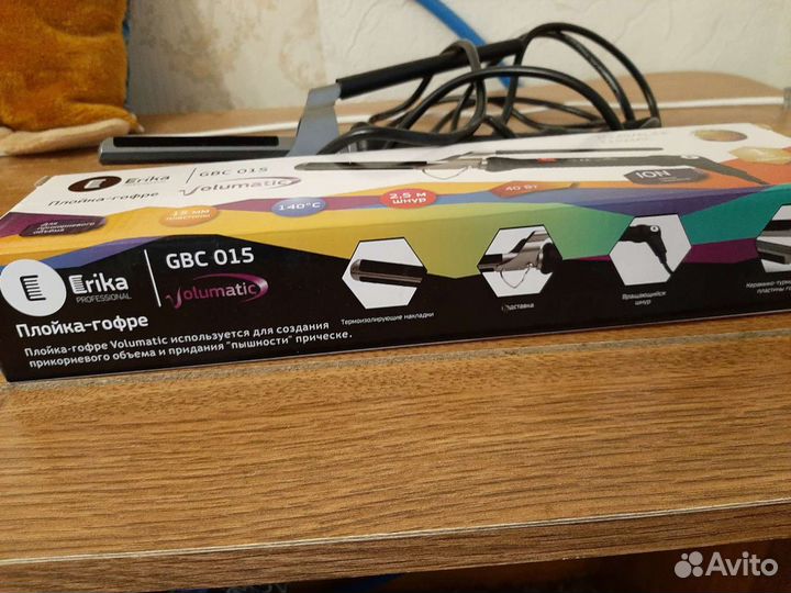 Утюжок гофре для волос