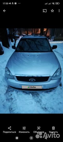LADA Priora 1.6 МТ, 2009, 195 000 км