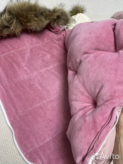 Зимний конверт на выписку