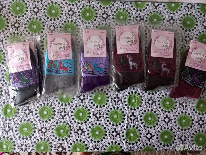 Носки женские высокие